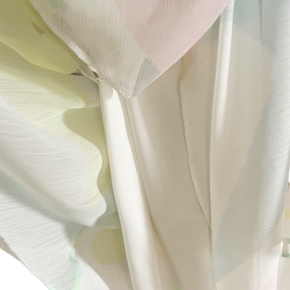 ALICE + OLIVIA Abstract Watercolor Print Mini Dress Size XS - Picture 6 of 9